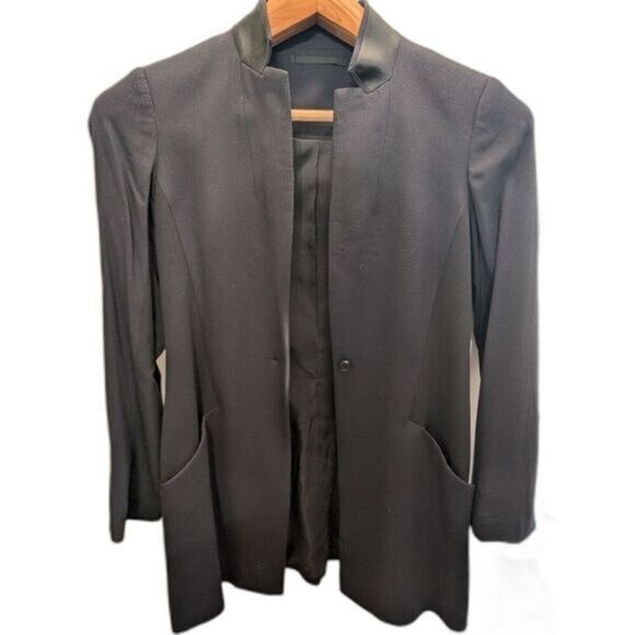 All saints wool coat Sz 6 - Picture 1 of 4